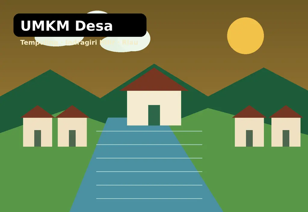 Ilustrasi BUM Desa & UMKM Desa Harapan Jaya