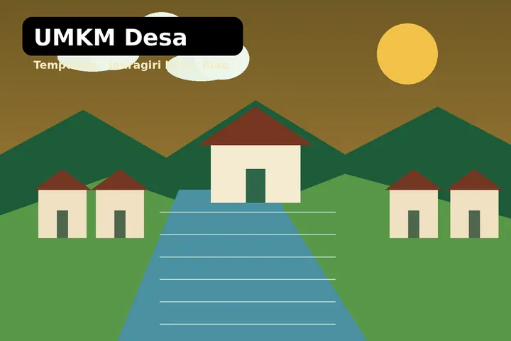 Ilustrasi BUM Desa & UMKM Desa Harapan Jaya