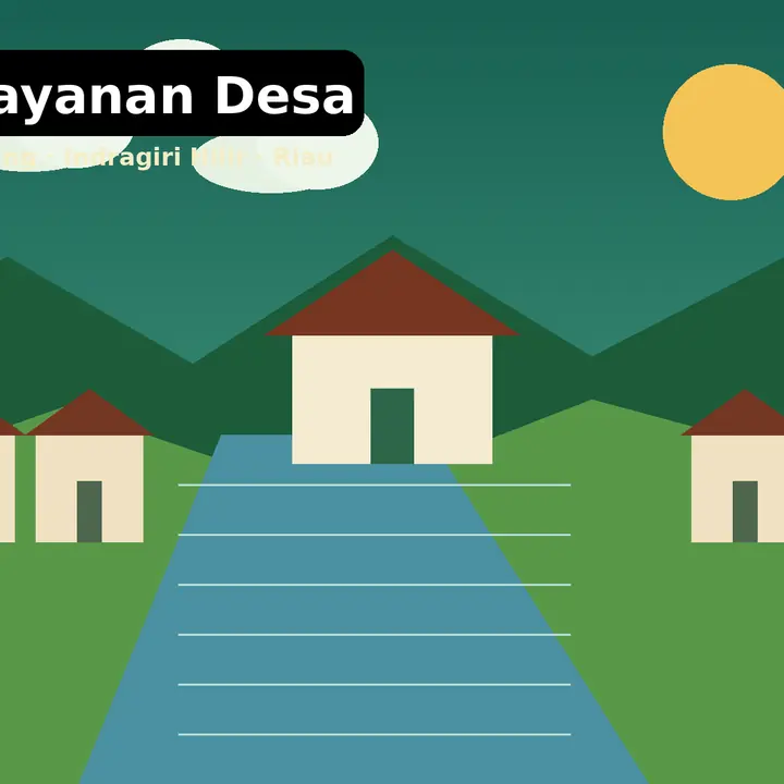 Ilustrasi pelayanan Desa Harapan Jaya